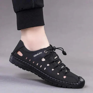 Men's Stylish Breathable Sandals( Black).